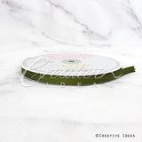 3/8" Grosgrain Ribbon - 50 Yards (Moss Green)