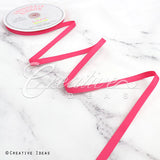 3/8" Grosgrain Ribbon - 50 Yards (Neon Pink)