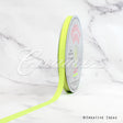 3/8" Grosgrain Ribbon - 50 Yards (Neon Yellow)
