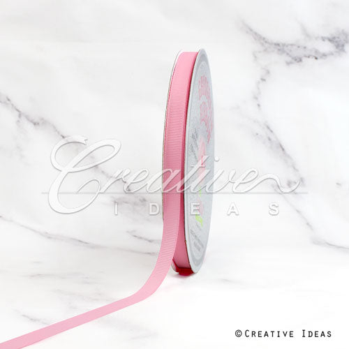3/8" Grosgrain Ribbon - 50 Yards (Pink)