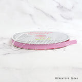 3/8" Grosgrain Ribbon - 50 Yards (Rose)