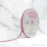 3/8" Grosgrain Ribbon - 50 Yards (Rosy Mauve)