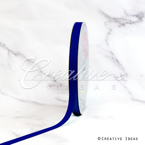 3/8" Grosgrain Ribbon - 50 Yards (Royal Blue)