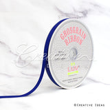 3/8" Grosgrain Ribbon - 50 Yards (Royal Blue)