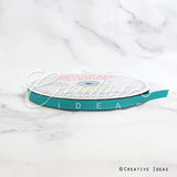 3/8" Grosgrain Ribbon - 50 Yards (Tropic Blue)