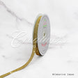 3/8" Metallic Taffeta - 25 Yards (Gold)