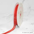 3/8" Organza With Satin Edge Ribbon - 25 Yards (Coral)