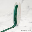 3/8" Organza With Satin Edge Ribbon - 25 Yards (Hunter Green)