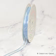 3/8" Organza With Satin Edge Ribbon - 25 Yards (Light Blue)