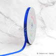 3/8" Single Face Satin-100 Yds (Vibrant Blue)