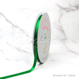 3/8" Single Face Satin-100 Yds (Vibrant Green)