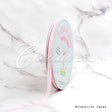 3/8" Single Face Satin-100 Yds (Frost Pink)