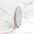 3/8" Single Face Satin Ribbon - 100 Yards (Mauve Pink)