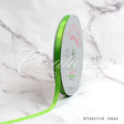 3/8" Single Face Satin Ribbon - 100 Yards (Apple Green)