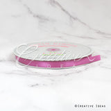3/8" Single Face Satin Ribbon - 100 Yards (Colonial Rose)