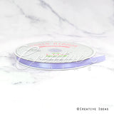3/8" Single Face Satin Ribbon - 100 Yards (Iris)