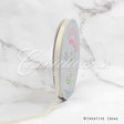 3/8" Single Face Satin Ribbon - 100 Yards (Ivory)