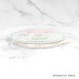 3/8" Single Face Satin Ribbon - 100 Yards (Ivory)