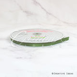 3/8" Single Face Satin Ribbon - 100 Yards (Moss Green)