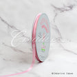 3/8" Single Face Satin Ribbon - 100 Yards (Pink)