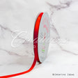 3/8" Single Face Satin Ribbon - 100 Yards (Red)