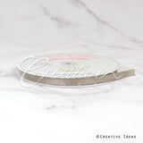 3/8" Single Face Satin Ribbon - 100 Yards (Toffee)
