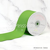 3" Grosgrain Ribbon - 25 Yards (Apple Green)