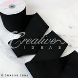 3" Grosgrain Ribbon - 25 Yards (Black)