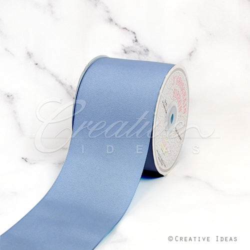 3" Grosgrain Ribbon - 25 Yards (Denim Blue)