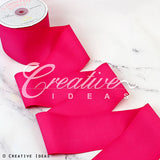 3" Grosgrain Ribbon - 25 Yards (Hot Pink)