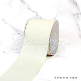 3" Grosgrain Ribbon - 25 Yards (Ivory)