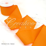 3" Grosgrain Ribbon - 25 Yards (Neon Orange)