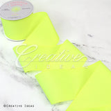 3" Grosgrain Ribbon - 25 Yards (Neon Yellow)