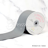 3" Grosgrain Ribbon - 25 Yards (Silver)