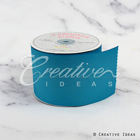 3" Grosgrain Ribbon - 25 Yards (Turquoise)
