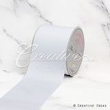3" Grosgrain Ribbon - 25 Yards (White)