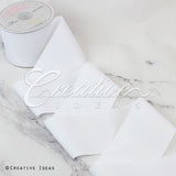 3" Grosgrain Ribbon - 25 Yards (White)