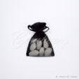 3"X4" Organza Pouch-Dozen (Black)