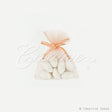 3"X4" Organza Pouch-Dozen (Light Peach)