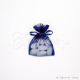 3"X4" Organza Pouch-Dozen (Navy Blue)