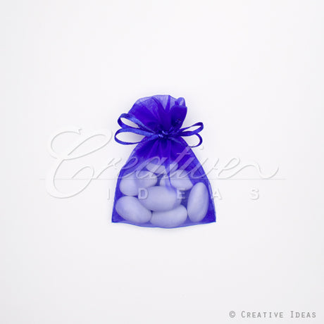 3"X4" Organza Pouch-Dozen (Royal Blue)