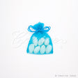 3"X4" Organza Pouch-Dozen (Turquoise)