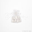 3"X4" Organza Pouch-Dozen (White)