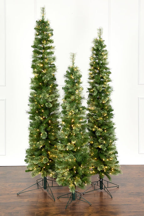 6' Whistler Pine Christmas Tree with 150 Warm White LED Lights