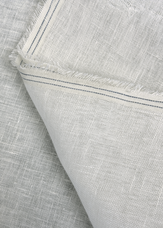 Linen Gauze Fabric Ivory
