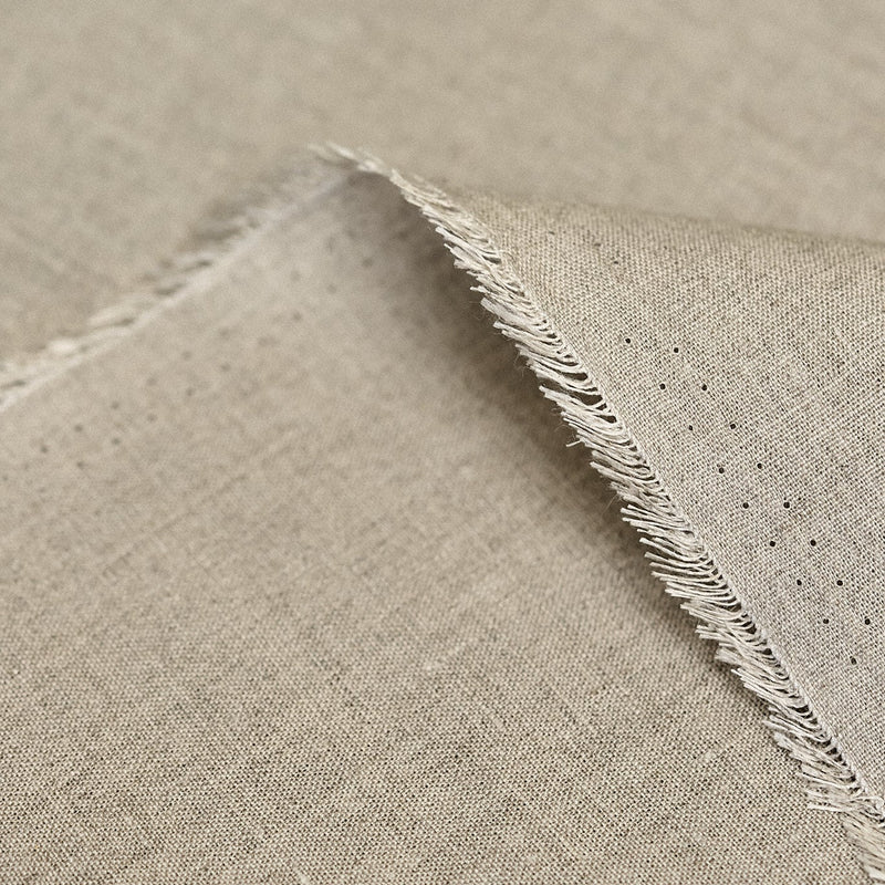 Pure Linen Lightweight Natural Fabric