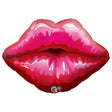 Foil Balloon Big Red Kissey Lips