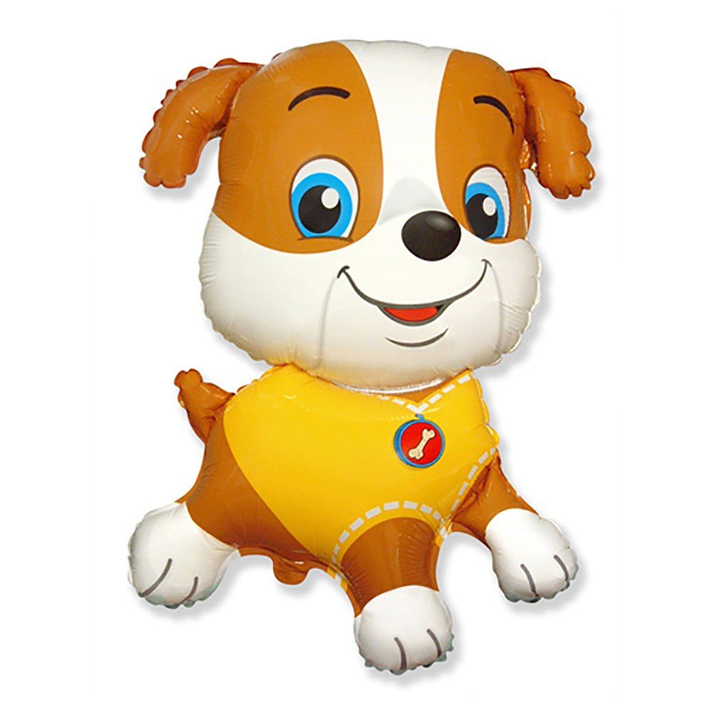 Bulldog Puppy Foil Balloon