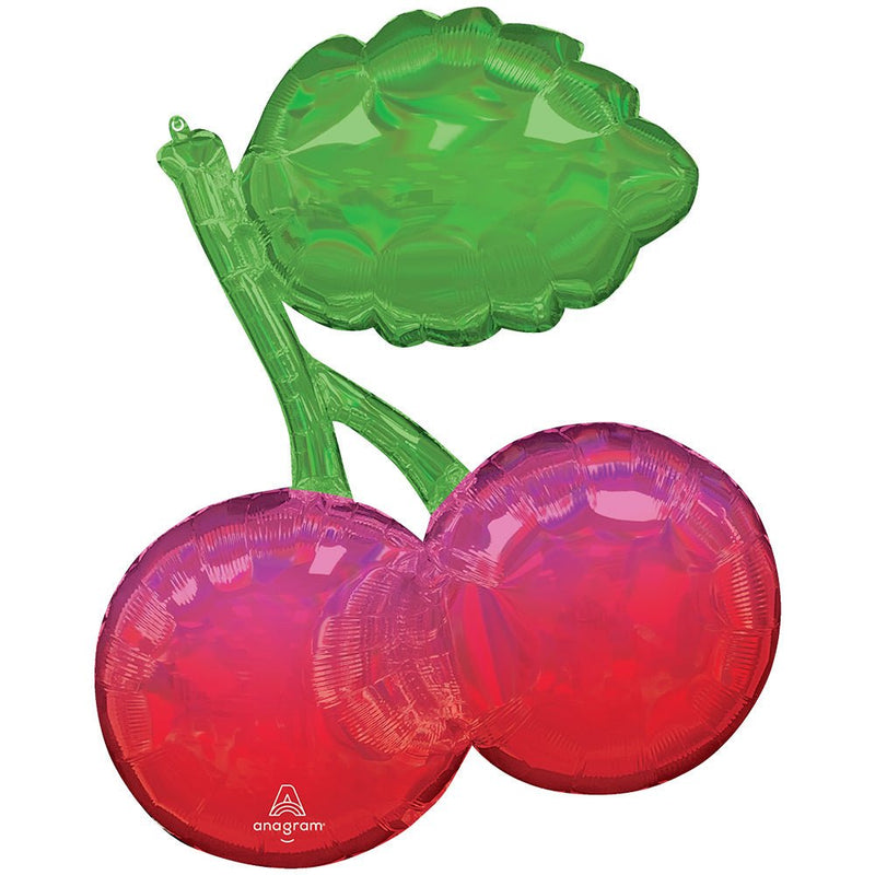 Foil Balloon Fruity Mix Iridescent Cherries