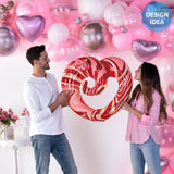 Valentine's Day Heart Foil Balloon